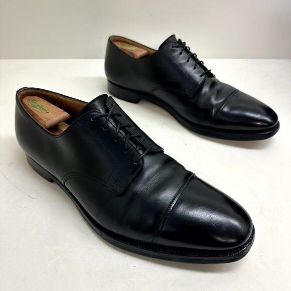 Crockett & Jones x Peal & Co. x Brooks Brothers Black Cap Toe Derby Last 324 13 main image 5